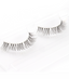 Asian woman with hooded eyelids wearing reuseable false eyelashes